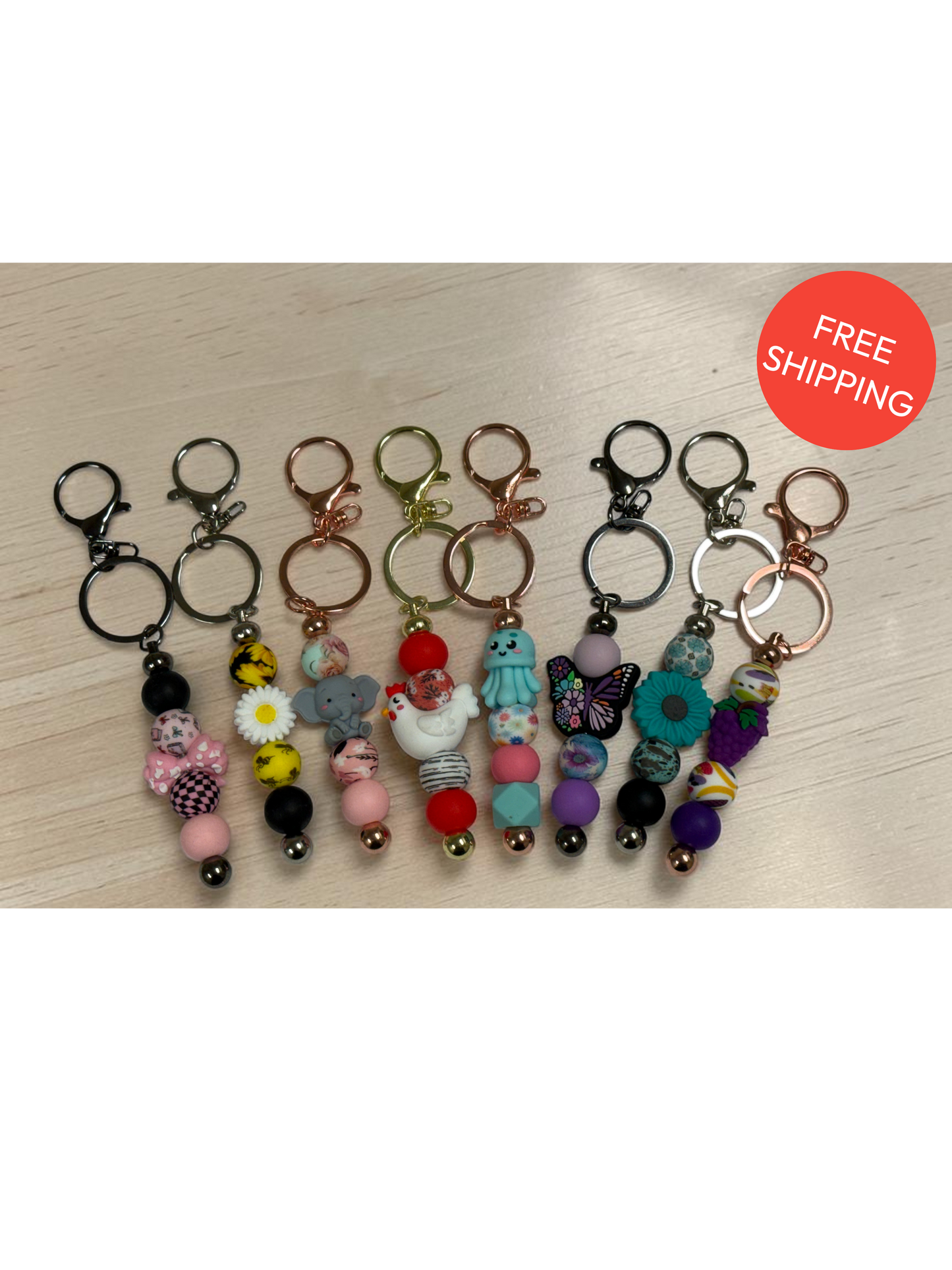 Happy Vibe Keychains